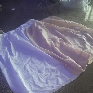 Vassarette White and Cream A-Line Skirt